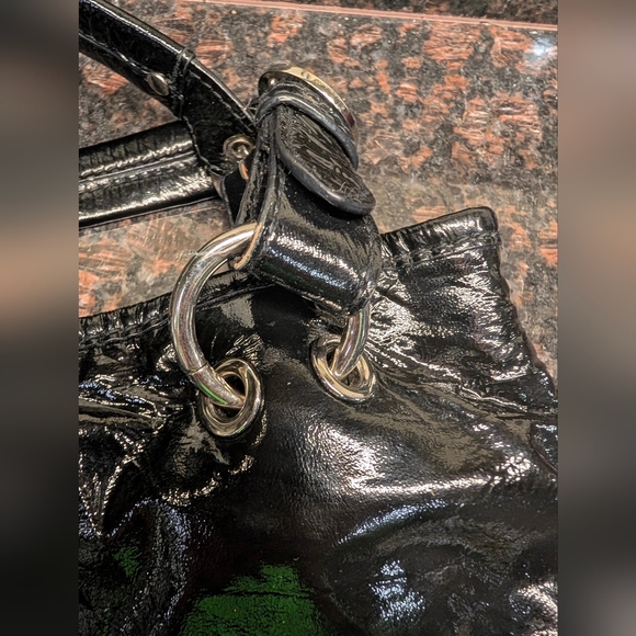 Via Spiga black patent leather purse - Picture 13 of 15